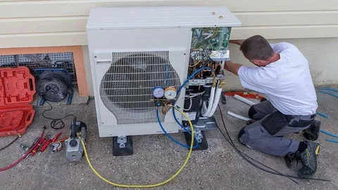 heat pump blowing cold air in winter